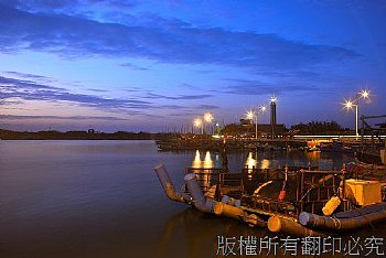 《 王功漁港 》夕陽餘暉