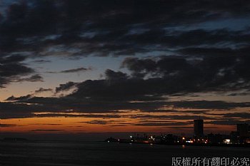 黃昏、夕陽、澎湖