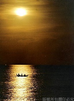 巴里島夕陽