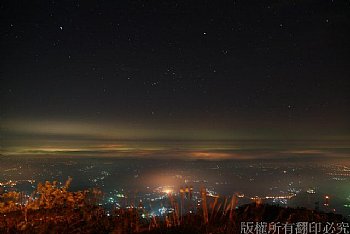 嘉義梅山夜景