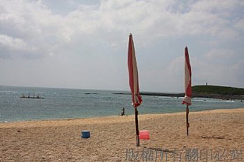 澎湖吉貝海灘傘