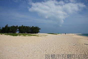 澎湖吉貝海灘雲彩