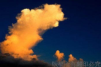 雲彩 晚霞