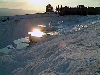 土耳其 帕姆卡雷 石灰岩地貌