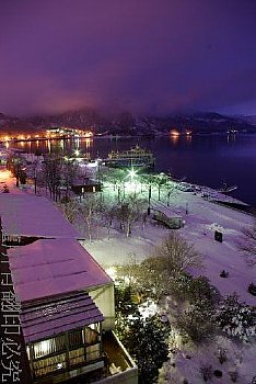 北海道洞爺湖夜景