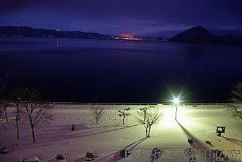 北海道洞爺湖夜景