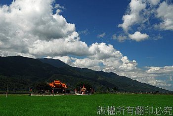 花東縱谷 籃天白雲 