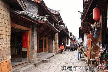 雲南麗江的清晨