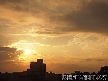 台北夕陽