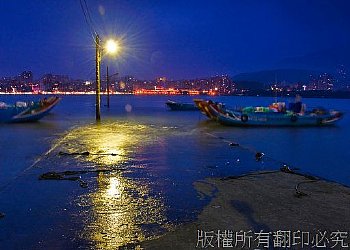 淡水河夜色