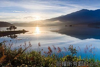 日月潭 水社 向山 魚池鄉 朝霧 