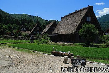 世界文化遺產合掌村,保存良好的建築物.