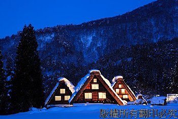 冬之旅合掌村打燈