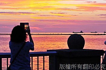 西子灣夕照大景