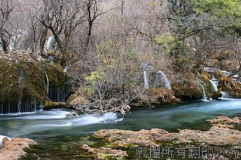 九寨溝流水之美