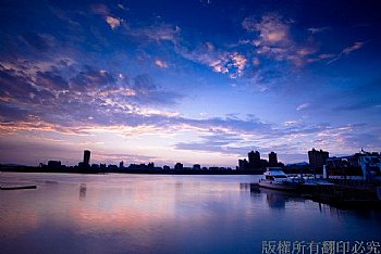 大稻埕夕照