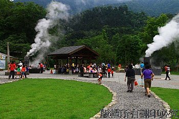 宜蘭縣大同鄉清水地熱是自然景觀踏青好地方